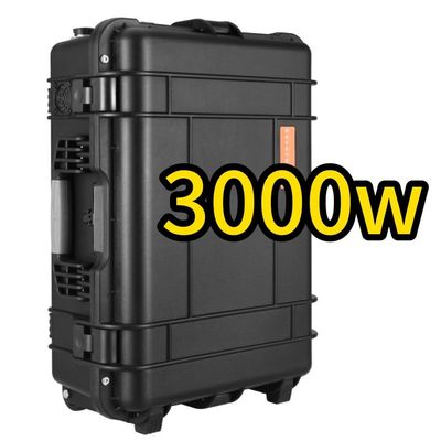 Batteria LiFePO4 3000W/3000wh Stazione elettrica portatile Mobile Standby Camping Essential