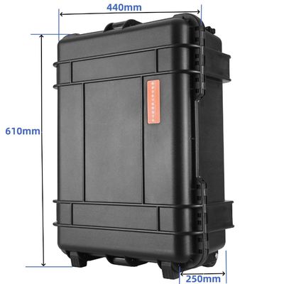 Avventura all'aria aperta Stazione elettrica portatile di accumulo di energia da 5000 W Materiale di guscio in lega ABS