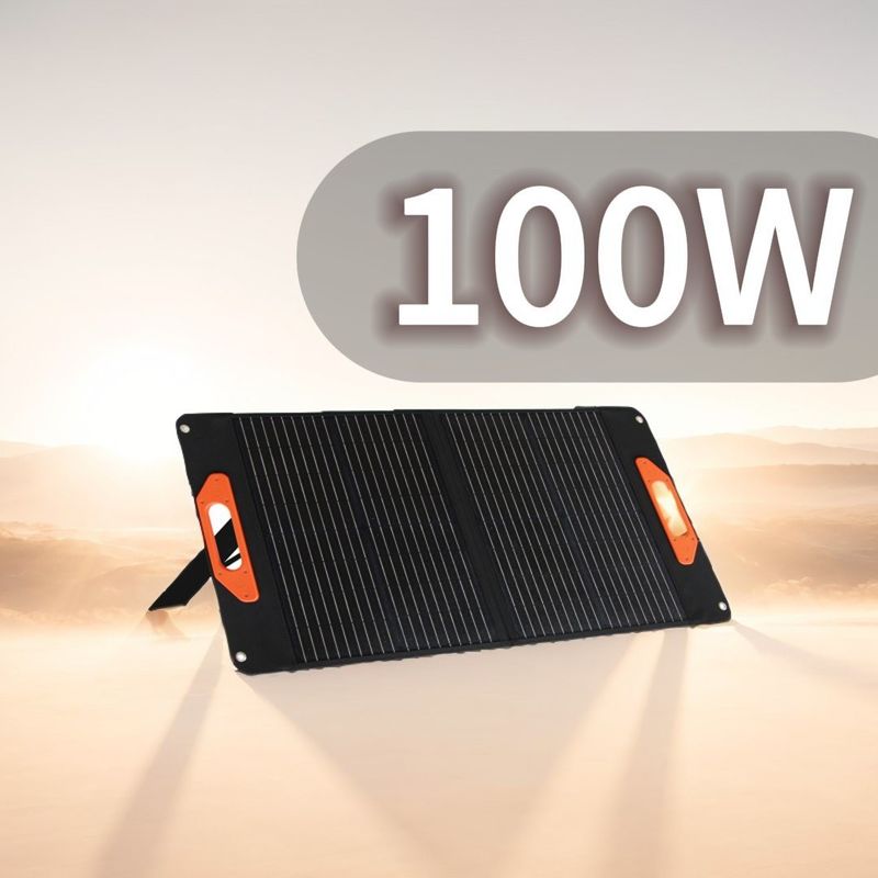 Uscita DC 19V/5.3A pannello solare pieghevole da 100W per attività all'aperto