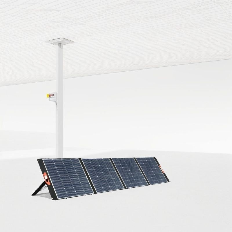 UB-100 Outdoor Durable Green Solar Panel Apparecchio portatile pieghevole a potenza nominale di 100W