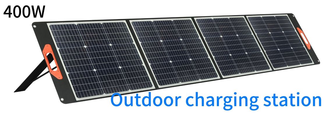Pannello solare portatile a silicio monocristallino per l'alimentazione del sistema di stoccaggio dell'energia