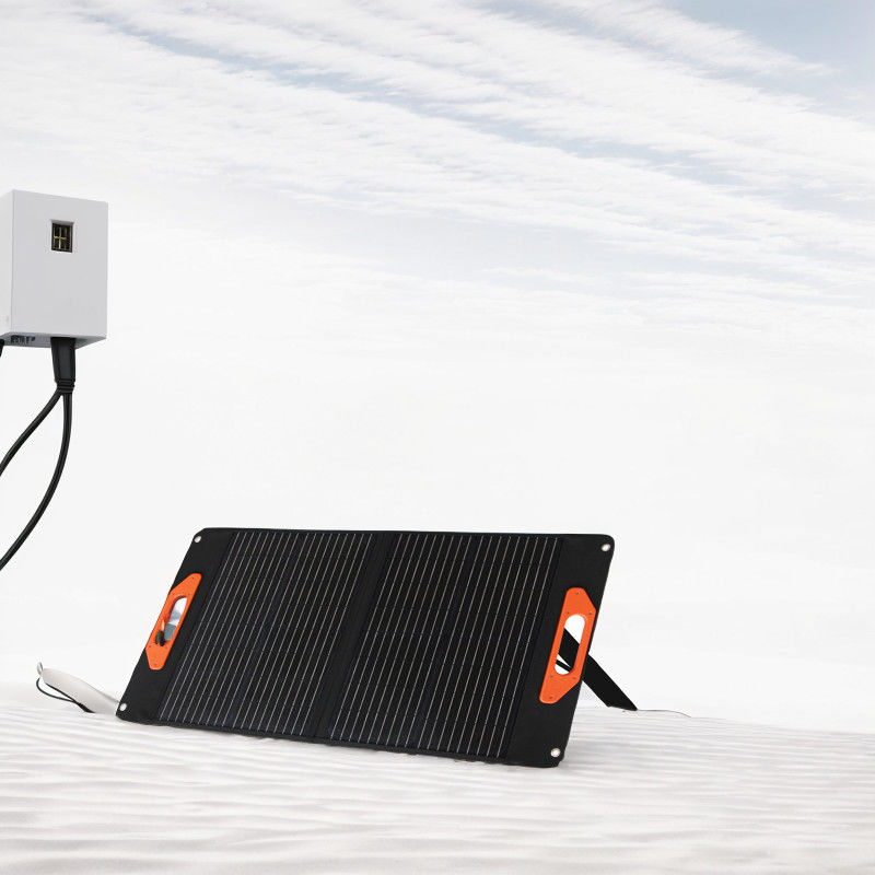 Sistema portatile di pannelli solari monocristallini 50W 60W 100W 200W per l'alimentazione elettrica