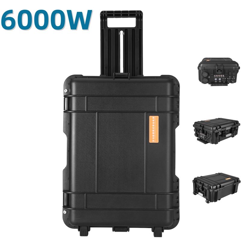 6216wh Stazione elettrica di emergenza portabile per la casa all'aperto con USB/Tipo-C 18W Max