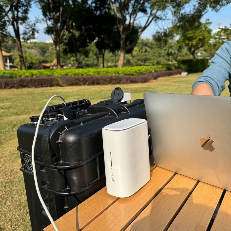 LiFePO4 5000W All in One Home Power Bank Stazione di alimentazione portatile per campeggio all'aperto