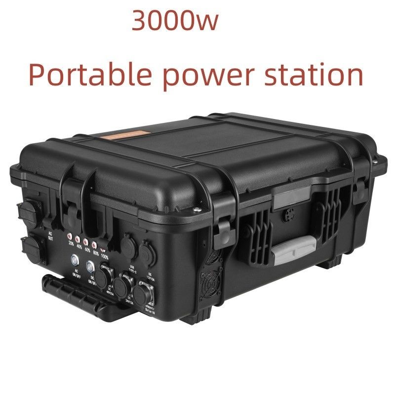 Centrale elettrica LiFePO4 da 3000W La soluzione definitiva per le esigenze di energia domestica ed esterna