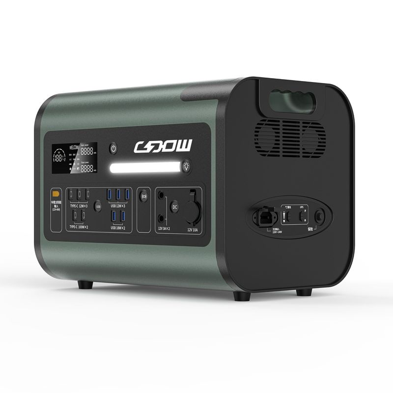 LiFePO4 Centrale elettrica portatile di 2000W Serbatoio di accumulo di energia
