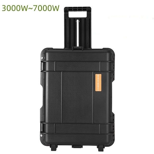 Batteria LiFePO4 ad alta capacità Stazione di alimentazione solare mobile portatile 42kg 610*440*250 mm