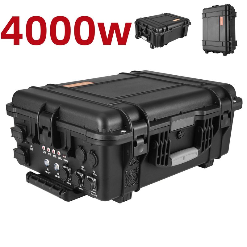 Batteria ricaricabile LiFePO4 per centrale elettrica mobile