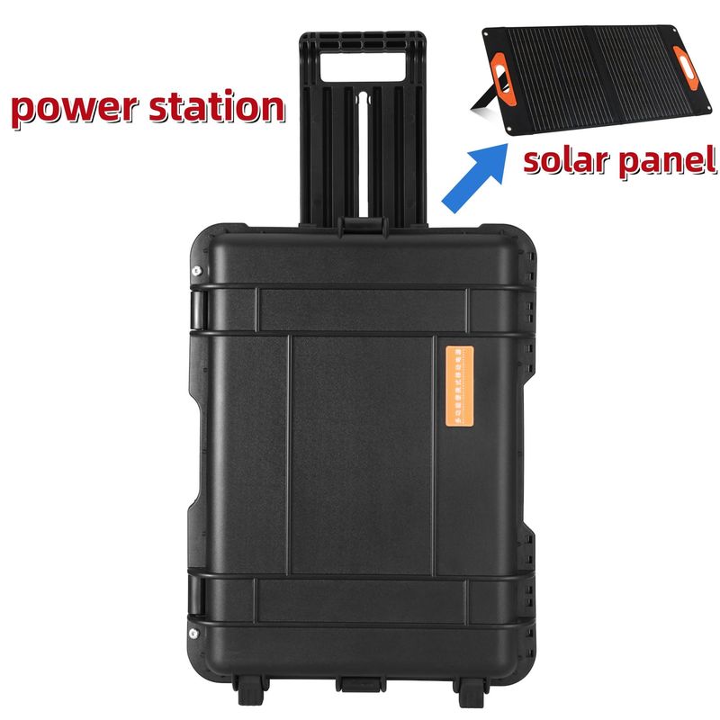 Generatore solare da 3000W per l'alimentazione esterna e la ricarica di dispositivi mobili e campeggi