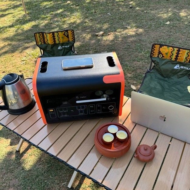 Stazione di ricarica portatile da 2200W per generatore solare di ricarica rapida in ufficio all'aperto