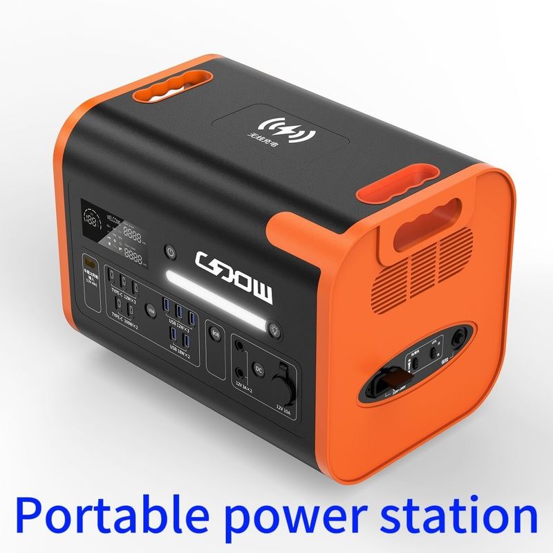 Fornitore di alimentazione mobile ricaricabile di tipo C Stazione solare da 2200 W per cellulari portatili