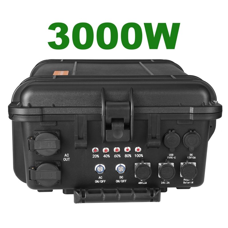 LT-30 Fornitore di energia solare portatile da 3000 wh per generatori di emergenza all'aperto