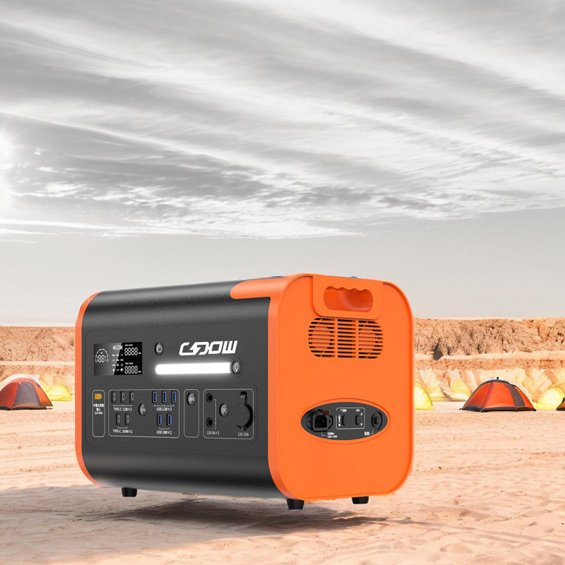 Tipo-C Output Casa e Campeggio Centrale elettrica mobile Circa 25kg 2048wh Generatore solare