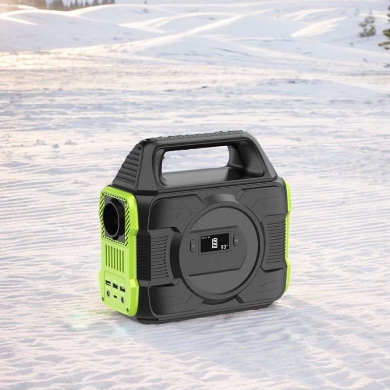 Stazione di ricarica rapida portatile da 110V a 300W con schermo LCD e batteria da 8000mAh