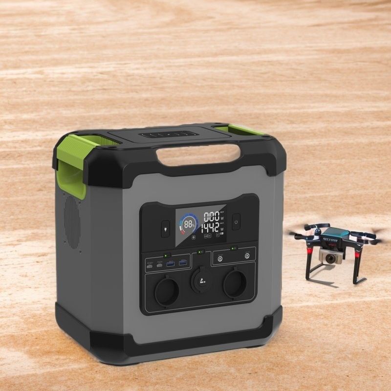 Centrale elettrica portatile 1680wh 2000W generatore solare a batteria al litio per i compratori giapponesi
