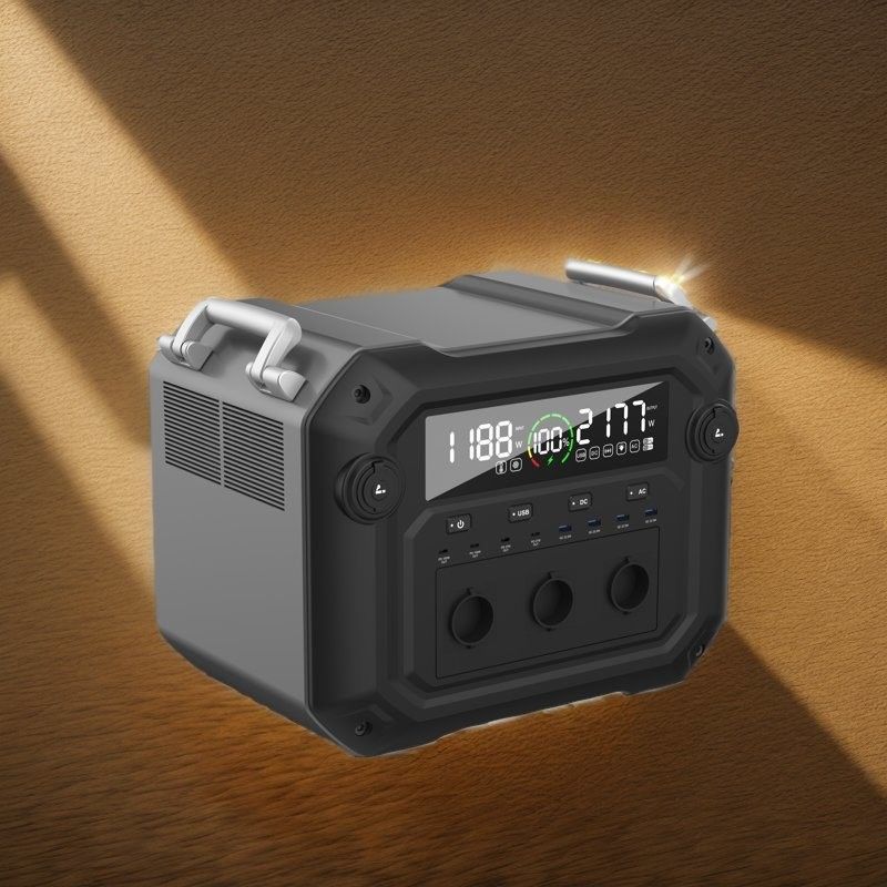 Generatore solare portatile da 2500W Il vostro versatile alimentatore per viaggi e emergenze