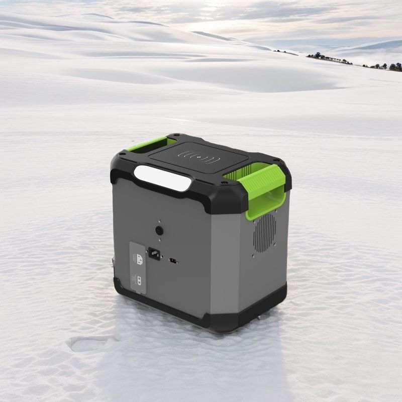 Caricabatterie solari mobili elettriche da 1500W per emergenza e soluzione di centrale elettrica portatile