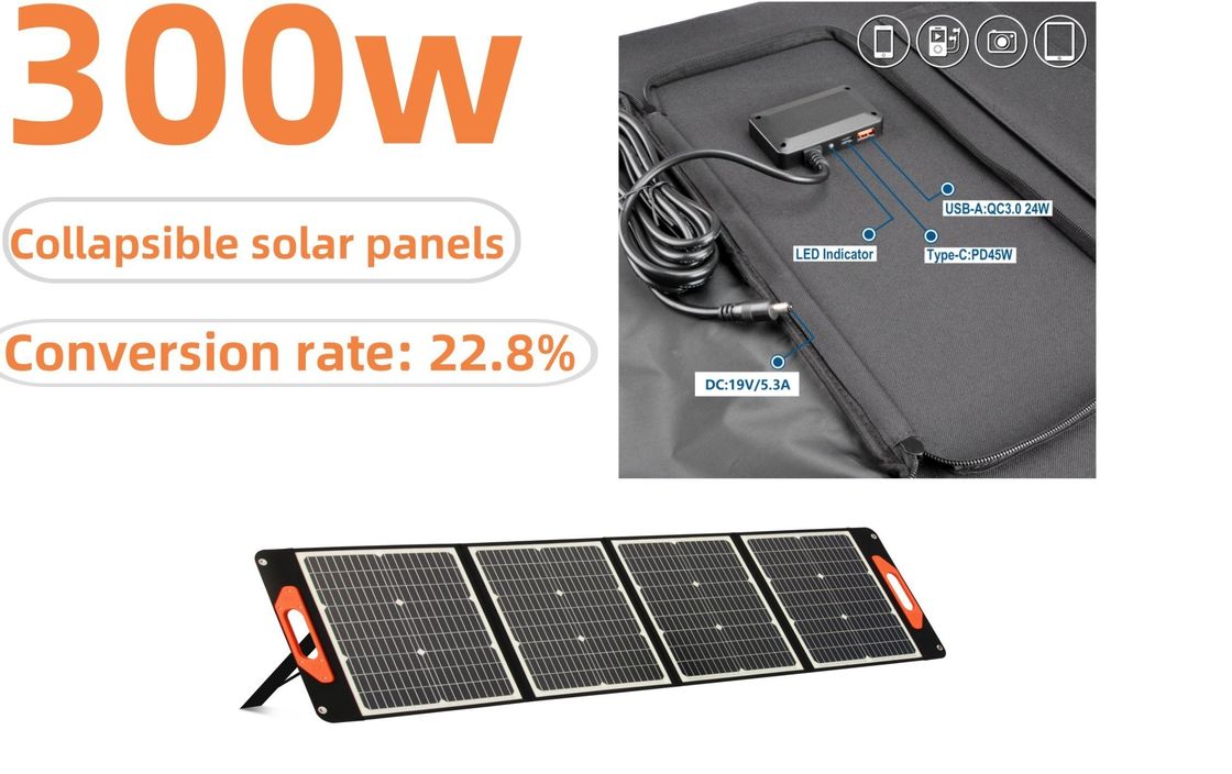 UB-300 pannelli solari impermeabili da 300W L'ultima tecnologia per l'energia rinnovabile nel 2024