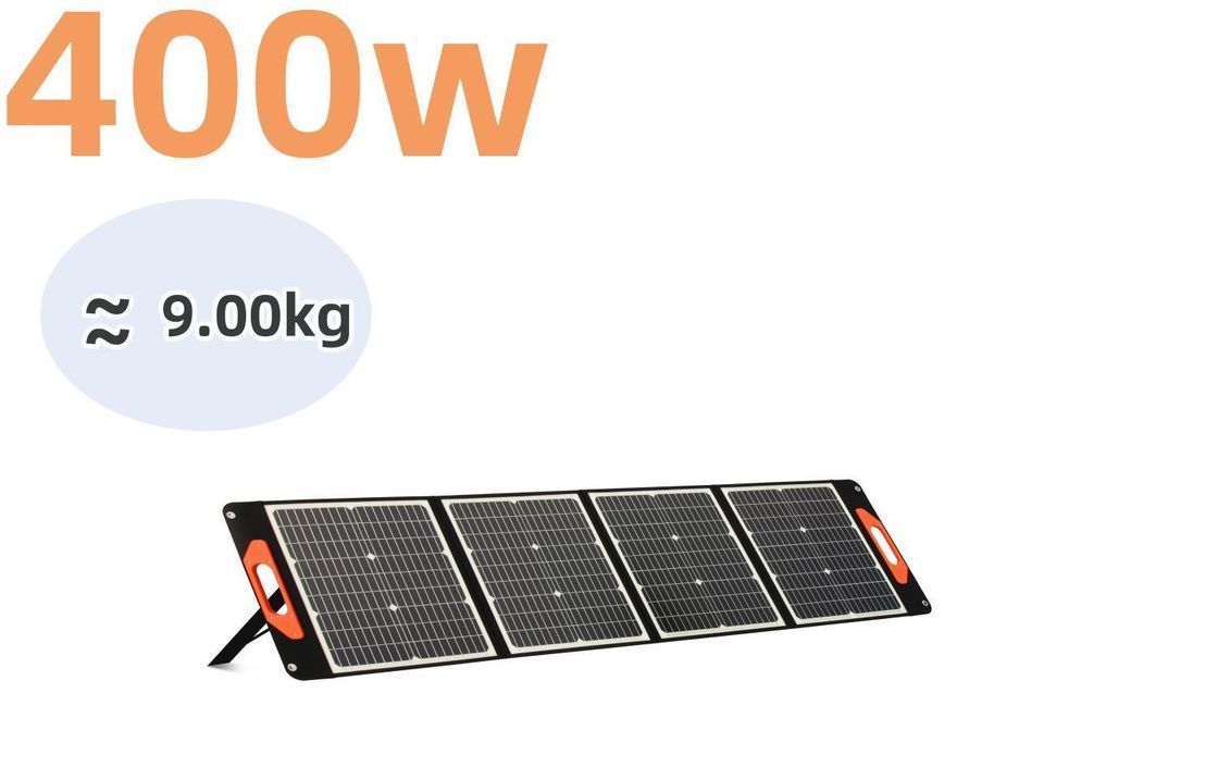 Pannello solare pieghevole da 400W UB-400 Silicio monocristallino per energia esterna sostenibile