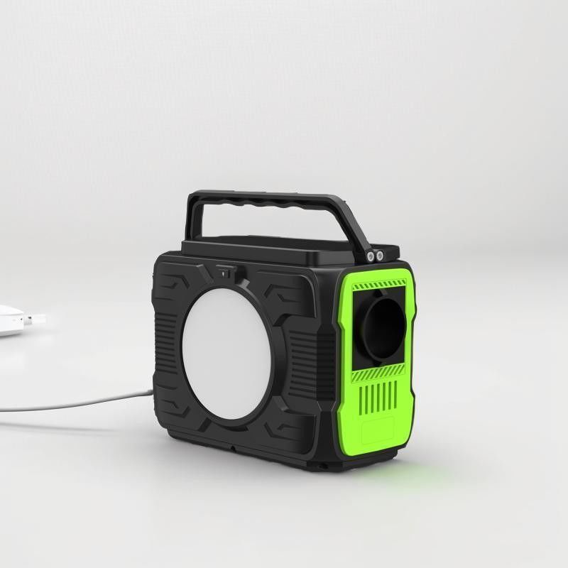 DC1 2 uscita 12V-16.8V/6A Stazione di emergenza portatile di stoccaggio dell'energia per esterni