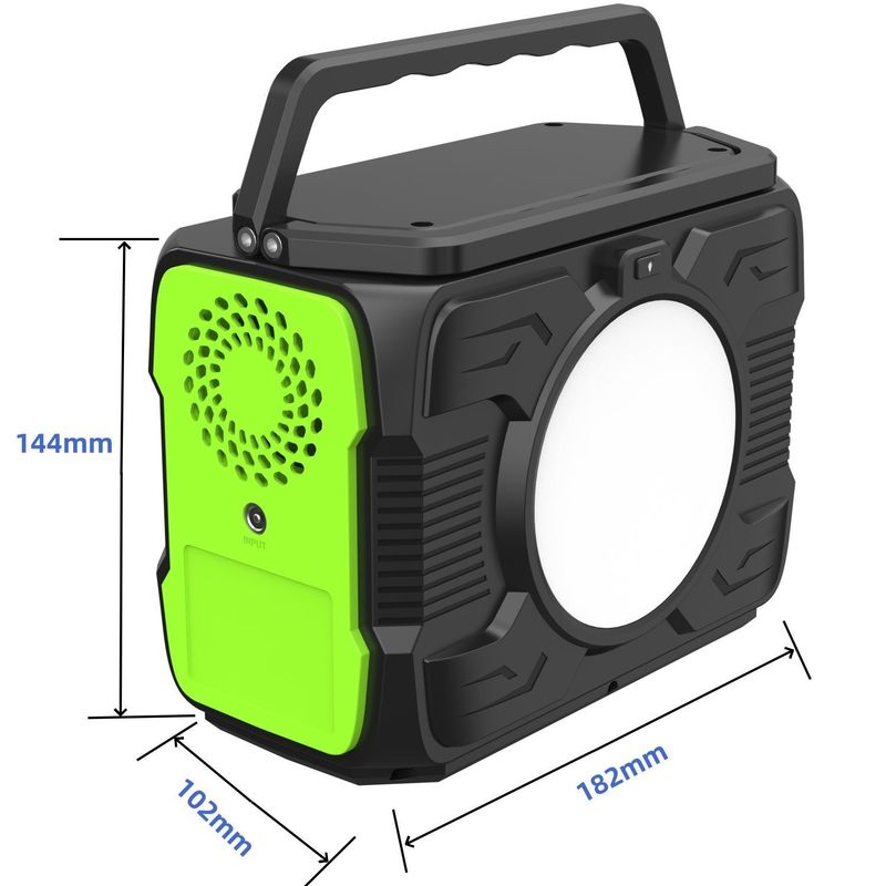 Centrale elettrica portatile a generatore solare da 200 W per lo stoccaggio dell'energia