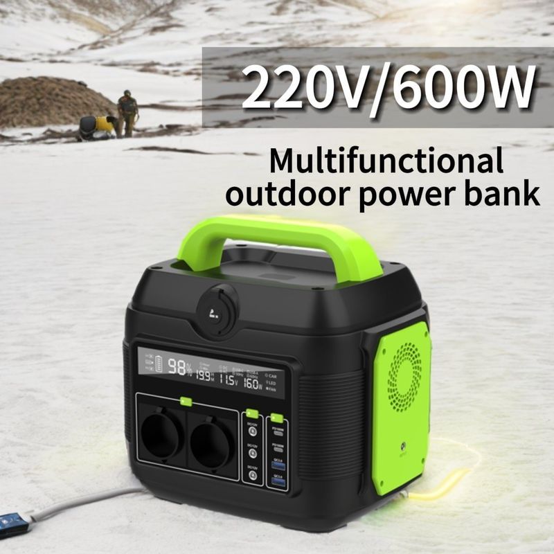 Generatore solare a maniglia pieghevole 220V 600W di piccole dimensioni