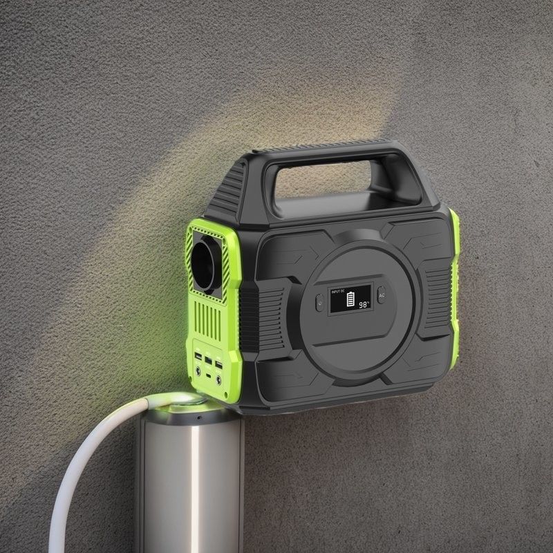 Sistema di accumulo di energia riciclabile di 300W Centrale elettrica portatile per l'alimentazione solare 2.86kg