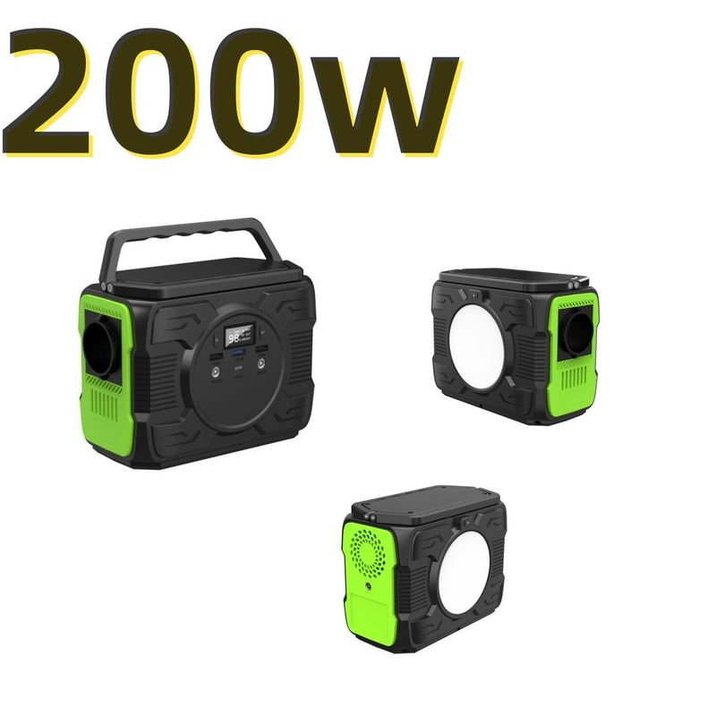 200W pannello solare centrale elettrica di emergenza 48000mAh capacità della batteria e 182*102*144mm Dimensione