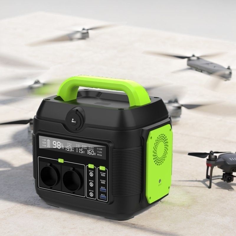 Centrale elettrica leggera e portatile Mini 600W per attività all'aria aperta