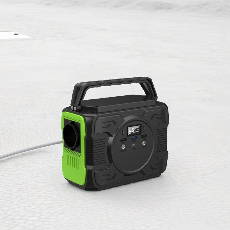 Centrale elettrica mobile a batteria al litio da 200W Generatore di vento esterno per RV Uav Energy Storage