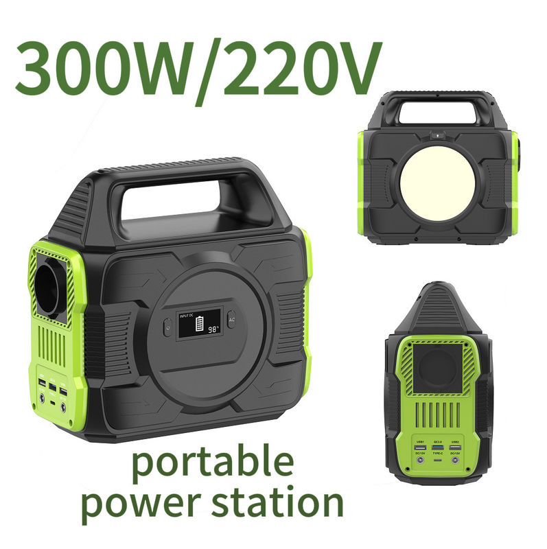 110V 220V Emergency Portable Battery Power Bank con pannello solare e tecnologia MPPT