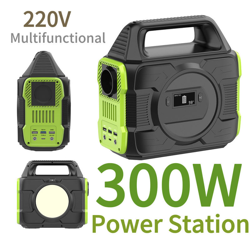 Potenza Stazioni di energia solare S3 300W Immagazzinamento di energia portatile Fornitore di corrente per esterni