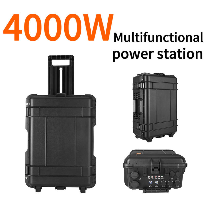 Fornitore di alimentazione portatile UPS di 4000W di accumulo di energia 5000W di 3000W di 2400W di 1500W di 500W di 300W di centrali elettriche portatili solari al litio