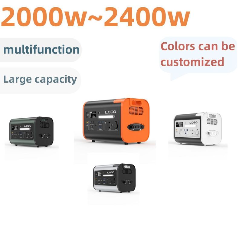 25 kg Generatori solari portatili per esterni 2000W/2200W/2400W Frequenza di uscita 50/60Hz