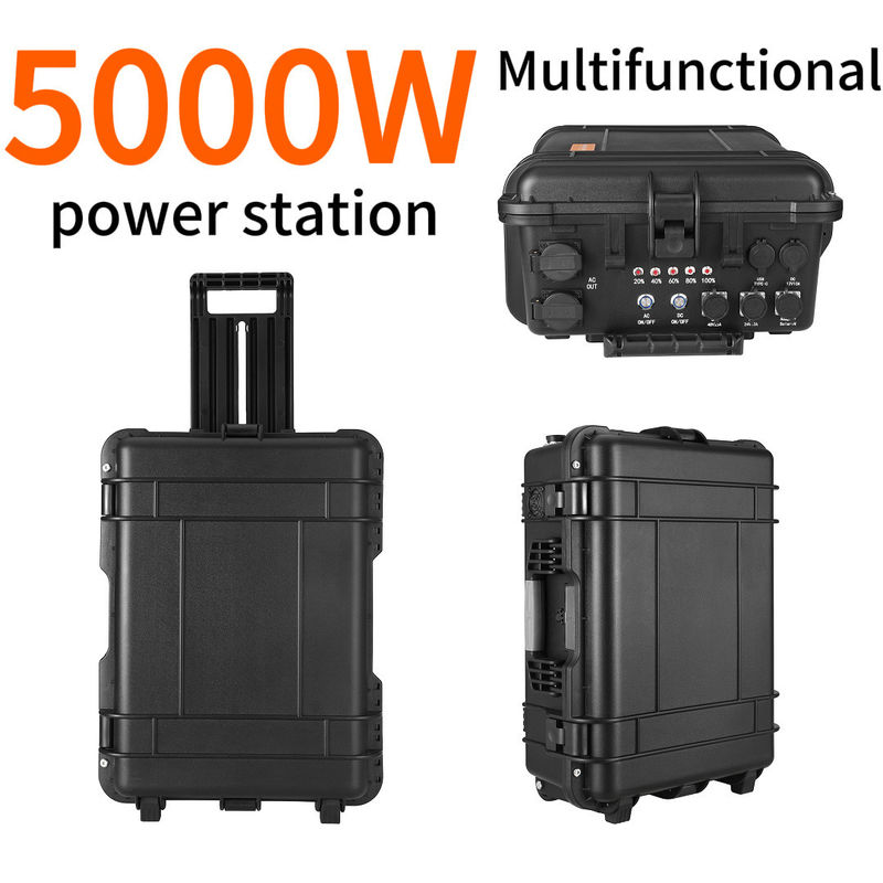 Rimanere carichi ovunque 8000W Potenza massima Stazione solare portatile per avventure all'aria aperta