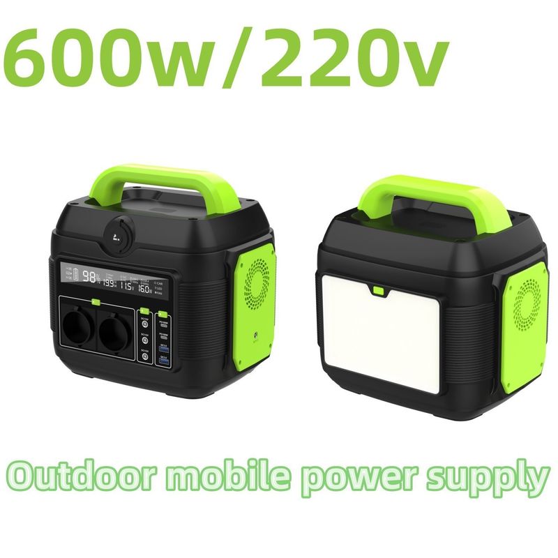300W 600W 1200W Batteria al litio Centrale elettrica portatile Generatore solare per emergenze domestiche