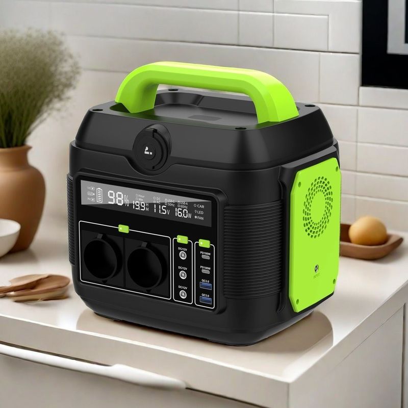 Personalizzazione di una centrale elettrica portatile super veloce da 600W per esigenze di alimentazione di emergenza