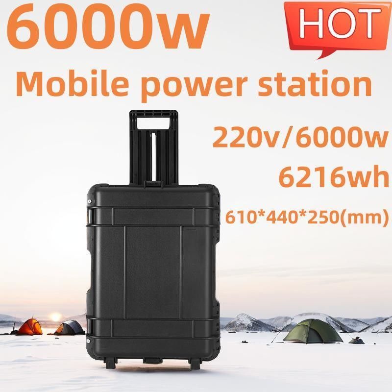 6000watt Sal caricabatterie per telefono 8000W generatore solare portatile per lo stoccaggio dell'energia