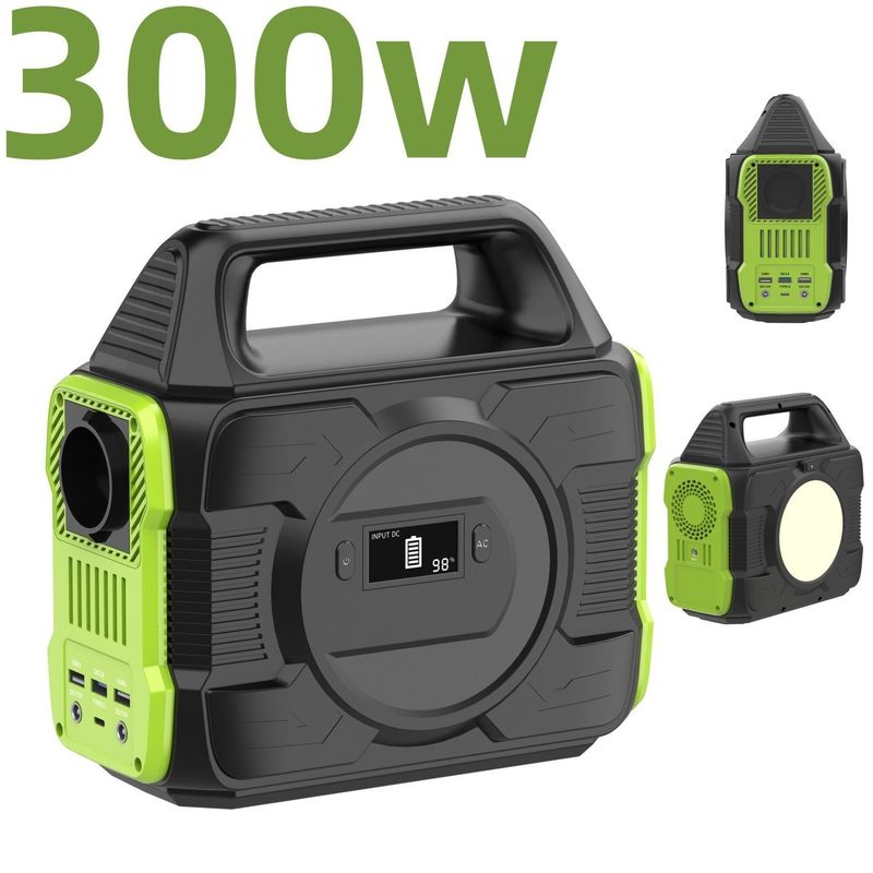 Un Campeggio all'aperto 200W/300W/600W Generatore portatile di centrale elettrica di stoccaggio dell'energia solare