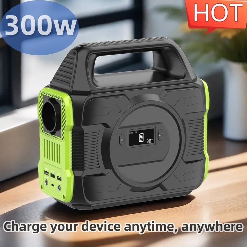 Batteria rimovibile Non può essere 300W Stazione di alimentazione portatile per droni Laptop telefono cellulare