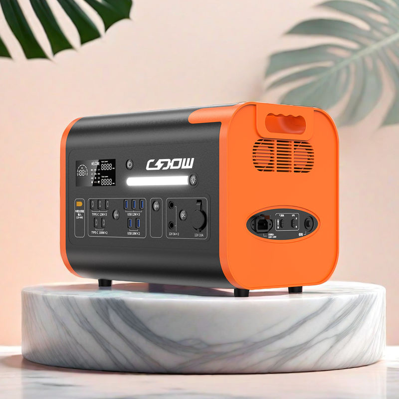 Potenza di uscita 2200W Stazione elettrica portatile 2000W 4000W Drive LiFePO4 Batteria Immagazzinamento di energia
