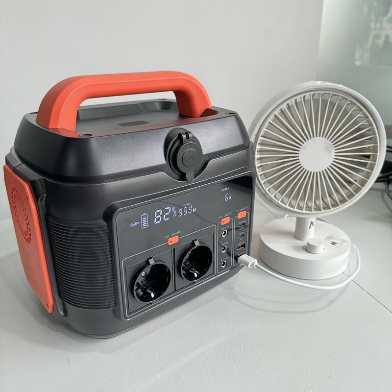 600W Portatile generatore solare presa di riserva banca centrale elettrica esterna