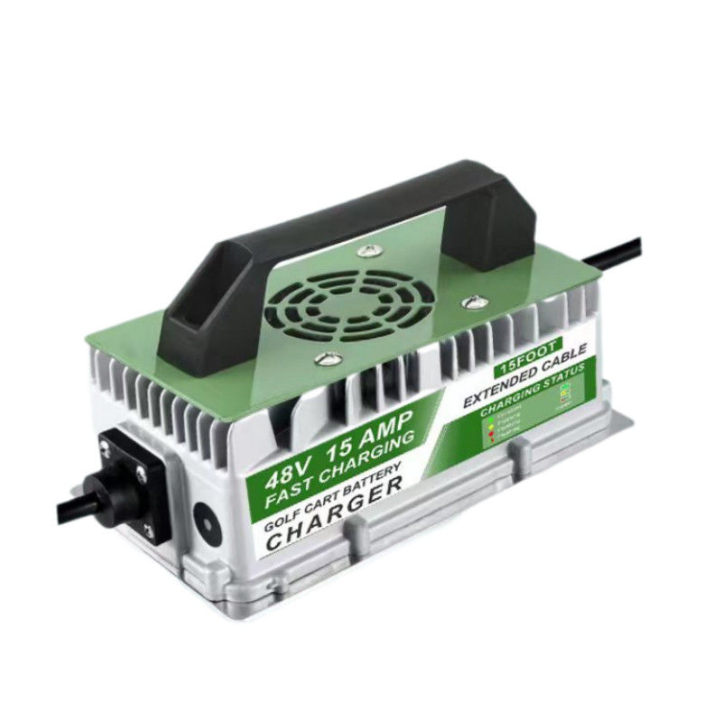 Caricabatterie al litio per auto da 48V, 60V e 72V per carrelli elevatori e veicoli igienici