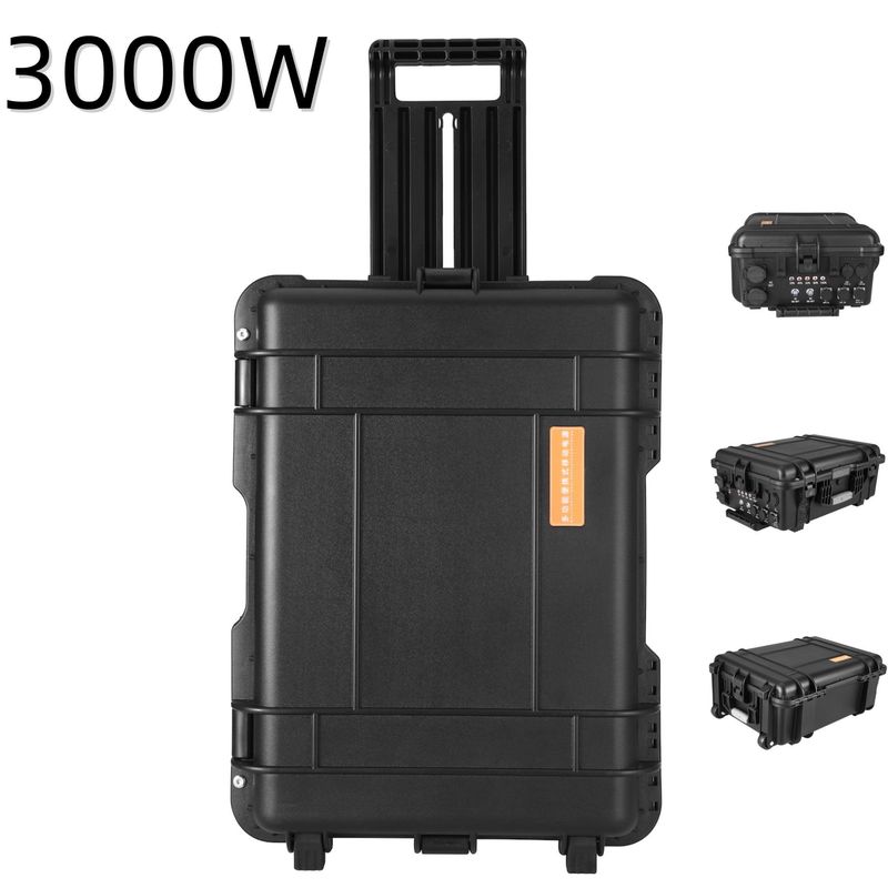 3000wlifepo4 Sistema energetico Immagazzinamento di energia Stazione elettrica portatile per esterno e domestico