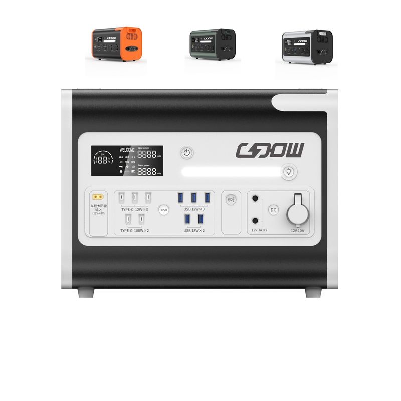 50/60Hz uscita di ricarica wireless generatore di batterie al litio per la casa / all'aperto / emergenza