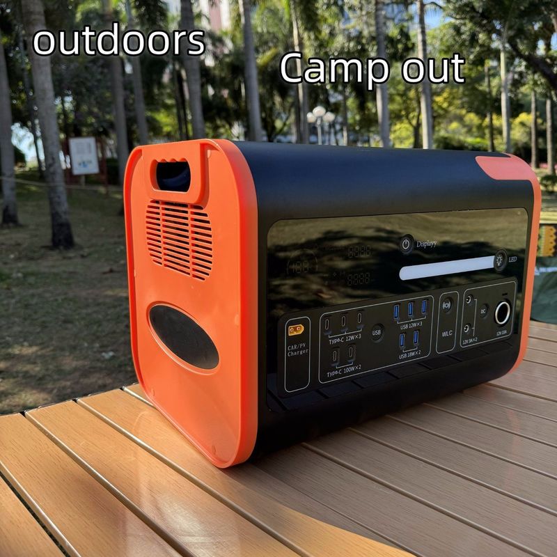 AT22 Energia domestica Stazione solare portatile all'aperto con batteria LiFePO4 2200W