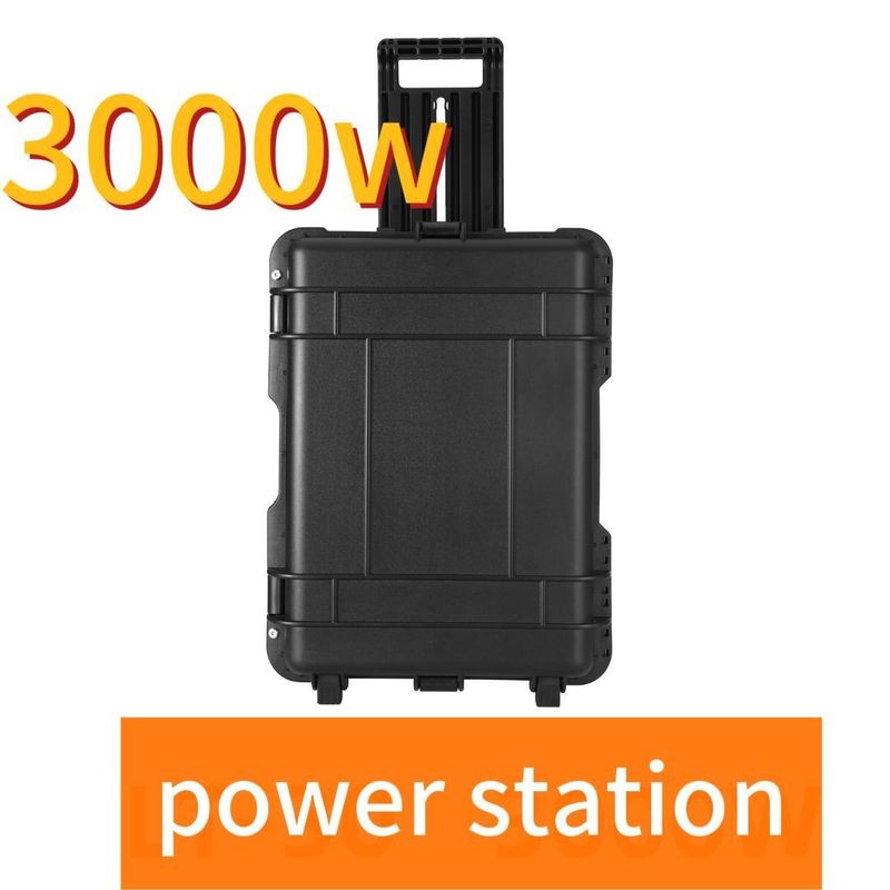 AC Puro Sine Wave Output Alta capacità 110V/220V Centrale elettrica per casa o campeggio all'aperto