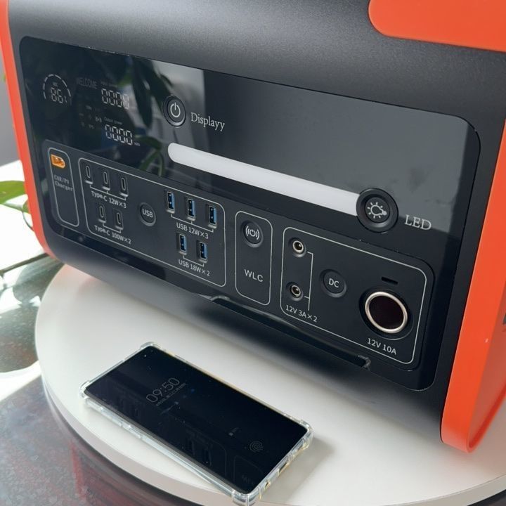 2200W centrale elettrica portatile per LED illuminazione display a nastro e batteria rimovibile Non può
