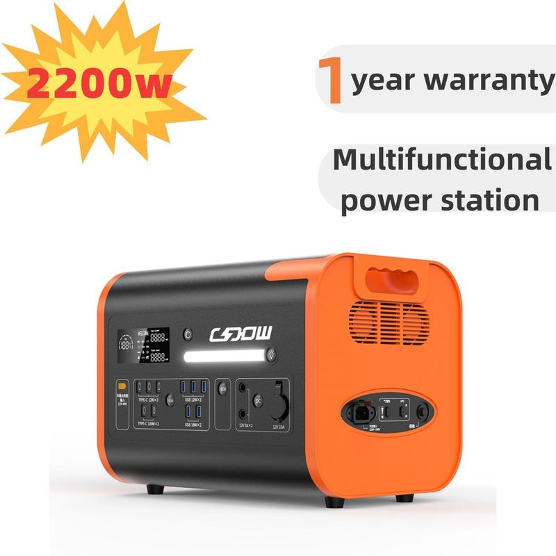 ODM OEM Voltaggio di uscita CA 100V-120V/220V-240V Generatore solare per la casa all'aperto per il campeggio