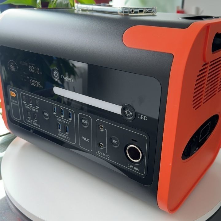 Centrale elettrica portatile di 600W 2000W Generatore solare per campeggio